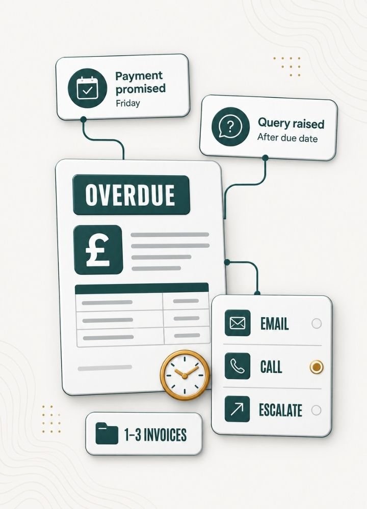 overdue invoice checklist